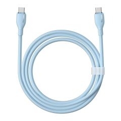 Baseus Pudding Serisi  MacBook , iPhone 15 Serileriyle Uyumlu Type-c To Type-C 100W Hızlı Şarj ve Data Aktarım Kablosu