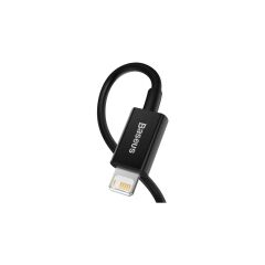 Baseus Superior 2.4A 100 cm Lightning Şarj Kablosu Siyah