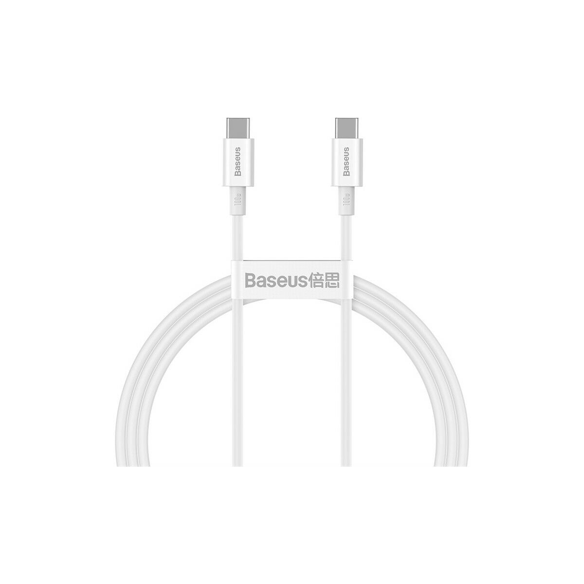 Baseus Superior 100W 100 cm Pd Type-C Şarj Kablosu Beyaz