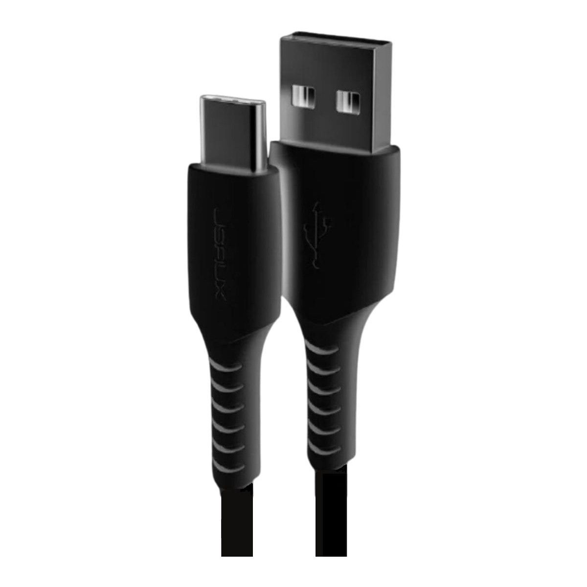 Jsaux CC0001  USB To Type-C Hızlı 3 Amper Şarj ve 480MBPS Data Aktarım Kablosu iphone 15 serisi uyumlu 1 metre siyah