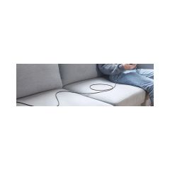 Jsaux CC0001  USB To Type-C Hızlı 3 Amper Şarj ve 480MBPS Data Aktarım Kablosu iphone 15 serisi uyumlu 1 metre siyah