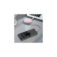 Baseus Lets Go Little Reunion Type-C Kablo Taşınabilir Seyahat USB Kablo 1metre Catrn-Gy