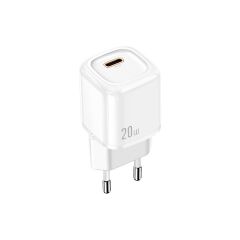 Mcdodo Ch-8290 20W Mini Pd Type-C Girişli Şarj Adaptörü-Beyaz