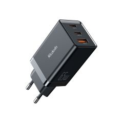 Mcdodo CH-1540 65W Gan 5 Pro 2xtype-C 1xusb Girişli Şarj Adaptörü-Siyah
