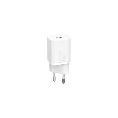 Baseus Super Si 1c 20W Hızlı Şarj Adaptörü + Type-C To Lightning Apple iPhone Uyumlu 1m Şarj Kablosu