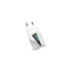 Baseus Super Si 1c 20W Hızlı Şarj Adaptörü + Type-C To Lightning Apple iPhone Uyumlu 1m Şarj Kablosu