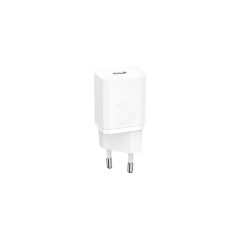 Baseus Super Si 20W Pd Type-C Girişli Akım Kontrollü Baseus Hızlı Şarj Adaptörü HBCV000020KS6D