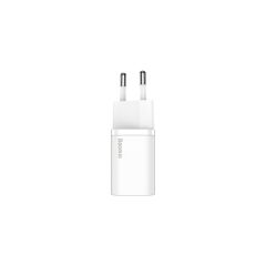 Baseus Super Si 20W Pd Type-C Girişli Akım Kontrollü Baseus Hızlı Şarj Adaptörü HBCV000020KS6D