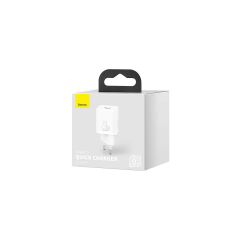 Baseus Super Si 20W Pd Type-C Girişli Akım Kontrollü Baseus Hızlı Şarj Adaptörü HBCV000020KS6D