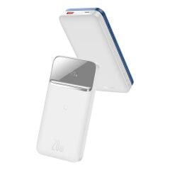 Baseus Mgsafe 2022 Edition 20W 10.000 Mah Kablosuz Şarjlı Powerbank Beyaz