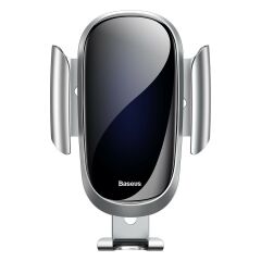 Baseus Future Gravity Araç Telefon Tutucu Gümüş Gri
