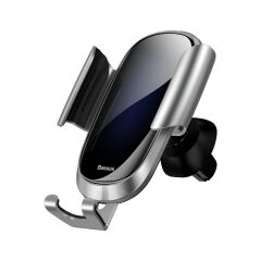 Baseus Future Gravity Araç Telefon Tutucu Gümüş Gri