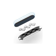 Adaman T1015 Süper Güçlü 6 Mıknatıslı Şerit Telefon ve Tablet Tutucu + 2 Metal Plaka Set