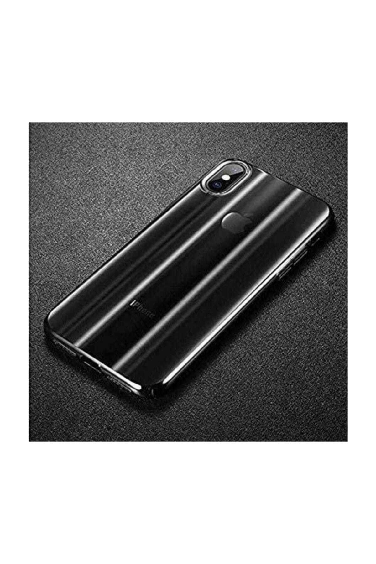 Aurora Serisi Apple iPhone XS Max 6.5'' Kılıf Siyah
