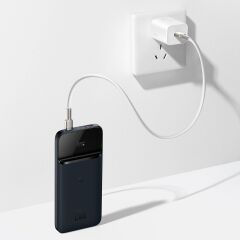 Baseus MgSafe 2022 Edition Overseas 20W 10.000 mAh Kablosuz Şarjlı Powerbank Mavi