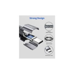 Jsaux Usb-C Type-C To 3,5 mm Kulaklık Jack Hifi Adaptörü USB C - Aux Ses Dönüştürücü Kulaklık Aparatı Kablosu Samsung Galaxy S23 S23+ S23 Ultra S22 S21 S20 Plus/ultra, iPad Pro, MacBook Uyumlu CM0011
