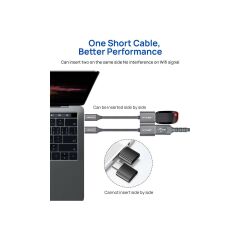 Jsaux USB C To USB Adaptörü Type-C 3.0 Otg Kablosu Çevirici Dönüştürücü Adaptör Kablosu MacBook Pro 2018 2017 ile Uyumlu Samsung Galaxy S20 S20+ Ultra S8 S9 Note 10 Uyumlu CD0019