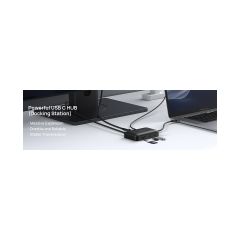 Jsaux MP02 7in1 Type-C Pd Hub 100W Şarj HDMI 2 x USB 3.0 Sd Tf Kart Okuyucu RJ45 + Kablo Seti Dönüştürücü Çevirici Adaptör Hub