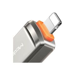 Mcdodo Ot-8600 Usb'Den Lightning'E Dönüştürücü Soket-Gri