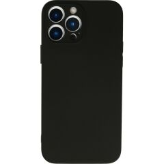 Adaman Premium Serisi 13 Pro Max Uyumlu Kamera Korumalı Silikon Kılıf Siyah