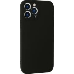 Adaman Premium Serisi 13 Pro Max Uyumlu Kamera Korumalı Silikon Kılıf Siyah