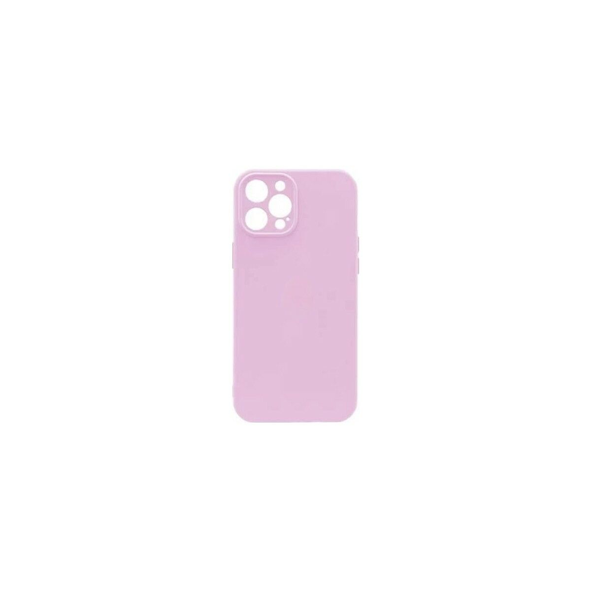 Premium Serisi Apple iPhone 12 Pro Uyumlu Lansman Kılıf Pembe Soft Silikon