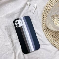Adaman Premium Serisi Apple iPhone 12 Uyumlu Kılıf Liquid Lansman Yüksek Kalite Silikon Kılıf