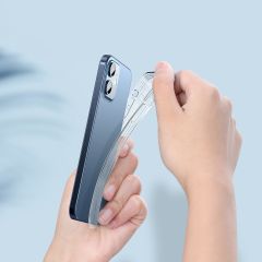 Baseus iPhone 12 Mini Transparent Kamera ve Köşe Korumalı Şeffaf Kılıf