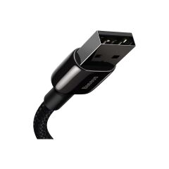 Baseus Tungsten Gold Series 2 Metre  USB To Lightning 8 Pin 2.4A Hızlı Şarj Data Kablosu