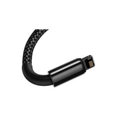 Baseus Tungsten Gold Series 2 Metre  USB To Lightning 8 Pin 2.4A Hızlı Şarj Data Kablosu
