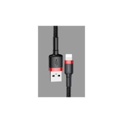 Baseus 2.4A Lightning Örgülü Halat Data ve Şarj Kablosu