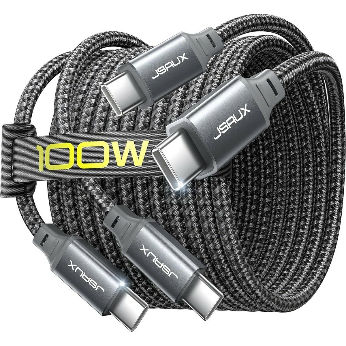Jsaux 100W Süper Hızlı Usb C - Usb C Kablosu Type-C Hızlı Şarj Kablosu CC005021G