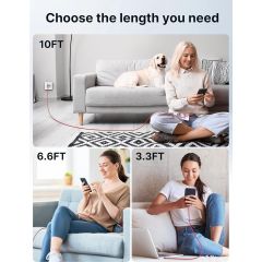 Jsaux 100W Süper Hızlı Usb C - Usb C Kablosu Type-C Hızlı Şarj Kablosu