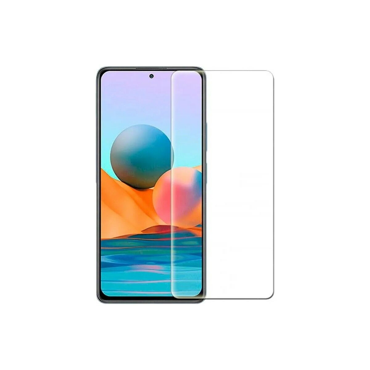 Adaman Premium Serisi Redmi Note 11  Uyumlu Şeffaf Ekran Koruyucu Kırılmaz Cam Filmi