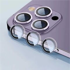 Adaman iPhone Uyumlu 11 Pro Max  Uyumlu Kamera Mercek Lens Koruyucu SİYAH