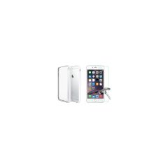 Adaman Iphone  6S Plus - 7 Plus - 8 Plus Uyumlu Şeffaf Ekran Koruyucu Kırılmaz Cam Filmi