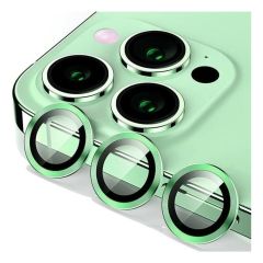 Adaman iPhone 12 Pro Uyumlu Kamera Mercek Lens Için Koruyucu - Koyu Yeşil