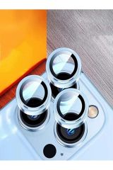 iPhone  12 Pro Max  Uyumlu Kamera Mercek Lens Koruyucu Yeşil