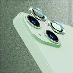 Adaman iPhone 11 Pro Uyumlu Kamera Mercek Lens Için Koruyucu - Yeşil
