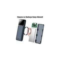 Baseus 20W 10000MAH Magsafe Manyetik Kablosuz Powerbank, Iphone 12,13,14 Serisi Magsafe Powerbank