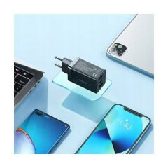Mcdodo CH-1542 65W Gan 5 Pro Typec USB Girişli Hızlı Şarj Cihazı + Typec Kablo