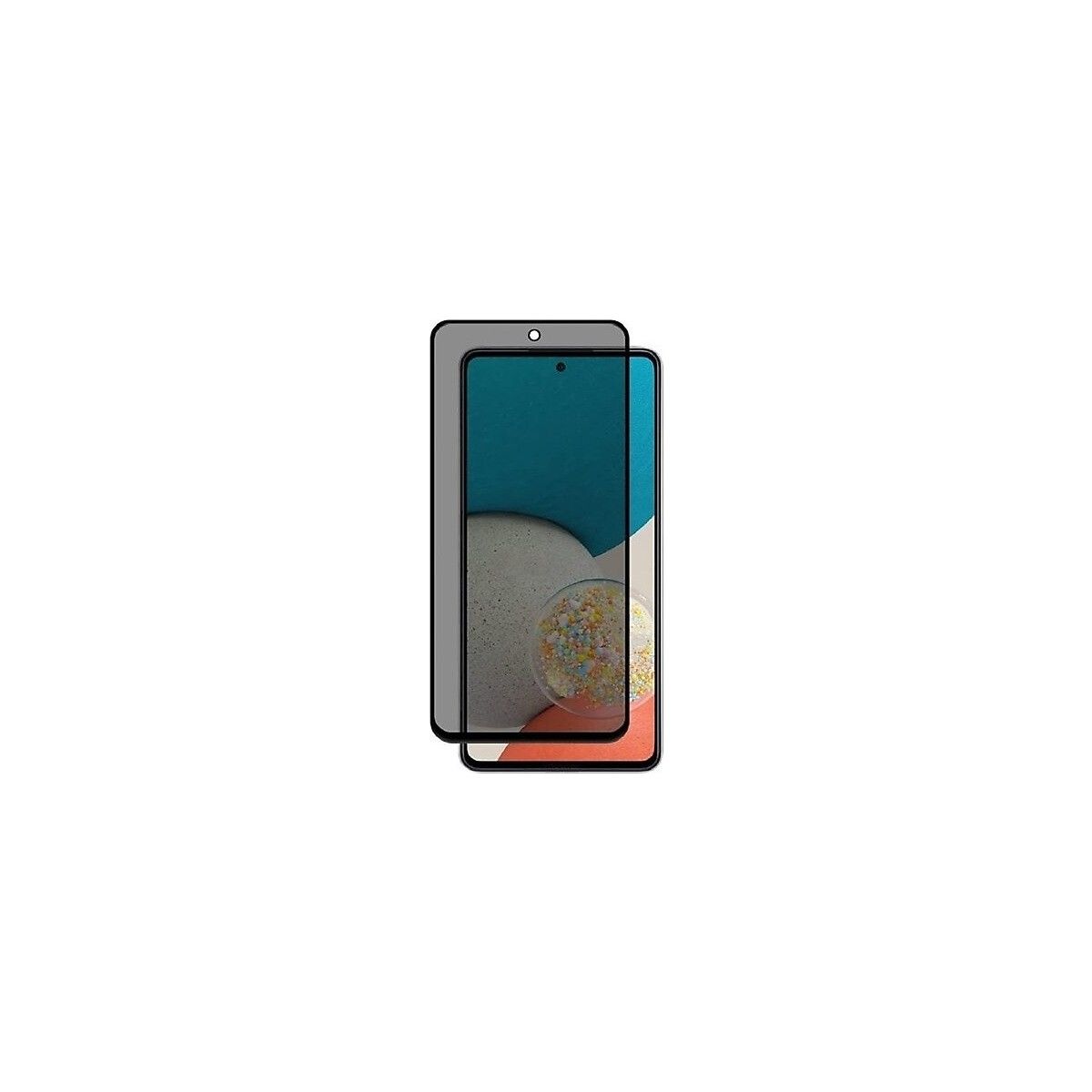 Adaman Xiaomi Poco M3 Pro ile Uyumlu Hayalet Ekran Koruyucu Kırılmaz Cam Filmi