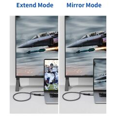 Jsaux 4K Displayport  Dp To HDMI Kablo Adaptörü 2mt Dp HDMI UHD 4K@30Hz/2K@60/1080P@120 Naylon Dp - Hdtv Tek Yönlü Kablo Dell, Projektör, Masaüstü, Amd, Nvıdıa, Lenovo, Hp, Thinkpad Uyumlu CV0047