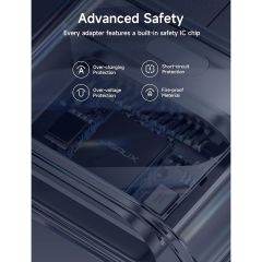 Jsaux Adaptör Type-C'den Usb'ye USB Tip C Soketten Usb-A Fişe Şarj Dönüştürücü, Apple Watch 9 8 7 Iwatch Ultra, iPhone  16 15 14 13 Plus Pro Max Uyumlu Samsung Galaxy S24 S23, iPad Air Uyumlu DC0013