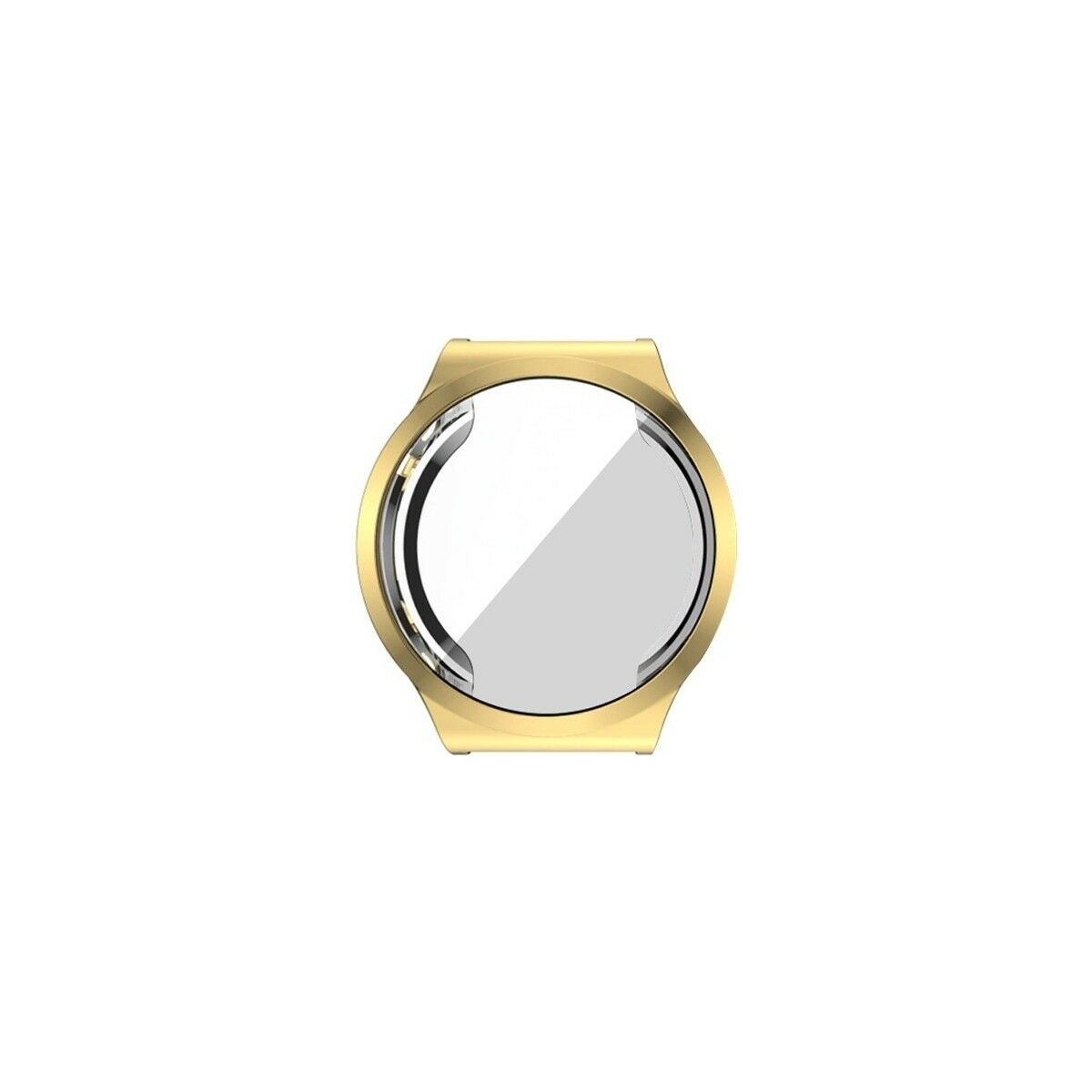 Adaman Huawei Watch Gt 2 Pro Uyumlu 360 Koruma Ultra Ince Silikon Kılıf Gold