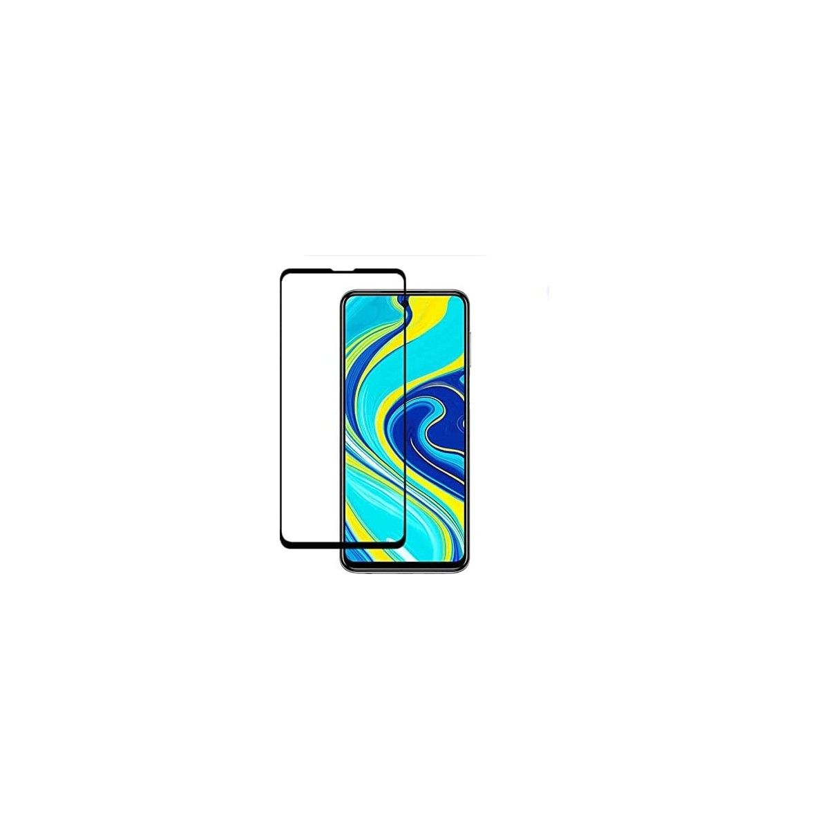 Adaman Redmi Note9 Pro – Note 9s – Note 9 Promax – Note 9 Pro Temperli Siyah Ekran Koruyucu Kırılmaz Cam