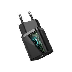 Baseus Apple iPhone 11 Pro Uyumlu 20W Hızlı Şarj Adaptörü + Type-C To Lightning 1m Şarj Kablosu