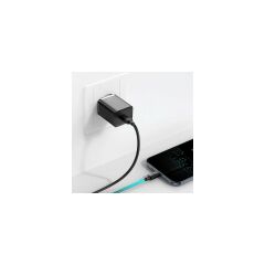 Baseus Apple iPhone 11 Uyumlu 20W Hızlı Şarj Adaptörü + Type-C To Lightning 1m Şarj Kablosu Baseus