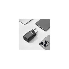 Baseus Apple iPhone 11 Uyumlu 20W Hızlı Şarj Adaptörü + Type-C To Lightning 1m Şarj Kablosu Baseus