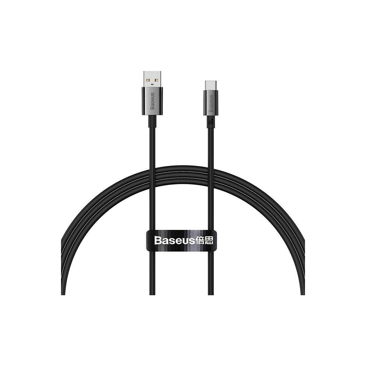 Baseus 1mt 6A 100W Mega Hızlı USB To Type C Şarj ve Data Kablosu, Akım ve Isı Korumalı Type C Kablo